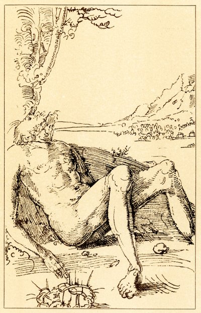 Studie über eine Klage von Albrecht Altdorfer