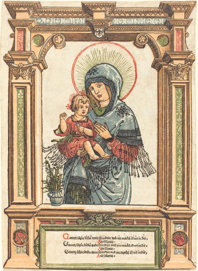 Die schöne Jungfrau von Regensburg von Albrecht Altdorfer