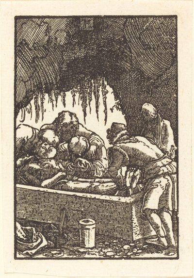 Die Grablegung von Albrecht Altdorfer