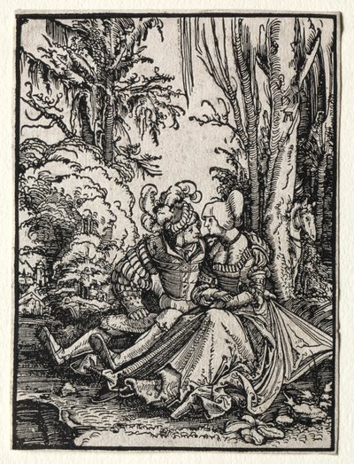Die Liebenden von Albrecht Altdorfer