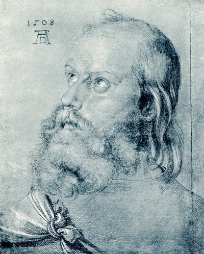 Apostelkopf von Albrecht Dürer