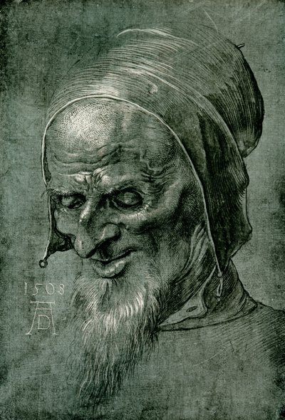 Apostelkopf von 1508 von Albrecht Dürer