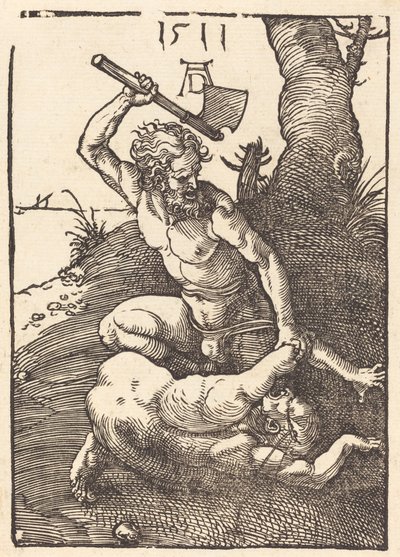 Kain tötet Abel, 1511 von Albrecht Dürer