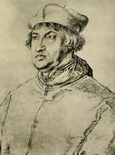 Kardinal Albrecht von Brandenburg von Albrecht Dürer