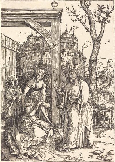 Christus nimmt Abschied von seiner Mutter von Albrecht Dürer