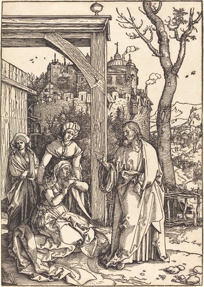 Christus nimmt Abschied von seiner Mutter von Albrecht Dürer