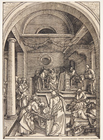 Christus unter den Ärzten von Albrecht Dürer