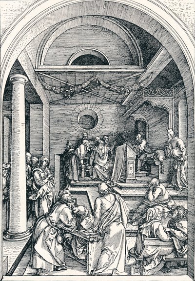 Christus unter den Schriftgelehrten, 1506 von Albrecht Dürer