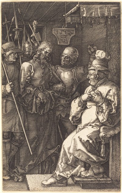 Christus vor Kaiphas von Albrecht Dürer