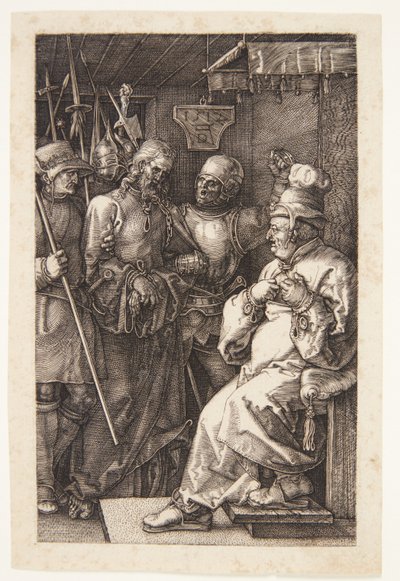 Christus vor Kaiphas von Albrecht Dürer