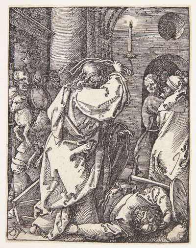 Christus vertreibt die Geldwechsler aus dem Tempel von Albrecht Dürer