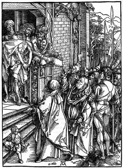Christus dem Volk präsentiert von Albrecht Dürer