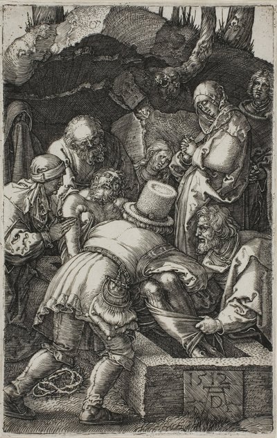 Kreuzabnahme, aus Die gravierte Passion von Albrecht Dürer
