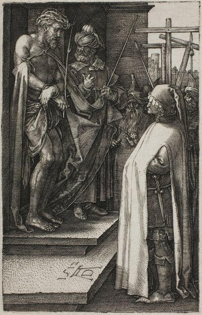 Ecce Homo, aus der Serie "Die gravierte Passion" von Albrecht Dürer