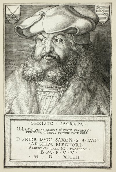 Kurfürst Friedrich der Weise von Sachsen von Albrecht Dürer