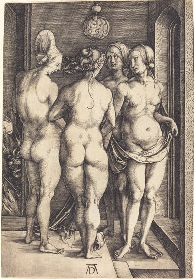 Vier nackte Frauen von Albrecht Dürer