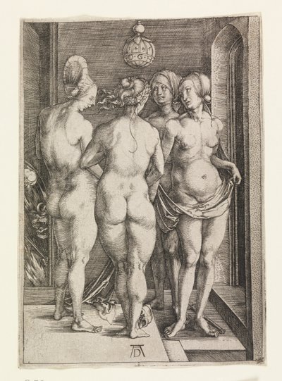 Vier nackte Frauen (Die vier Hexen) von Albrecht Dürer