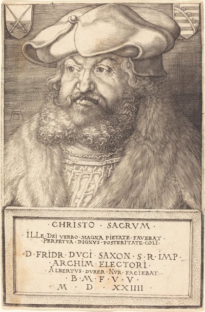 Friedrich der Weise, Kurfürst von Sachsen von Albrecht Dürer