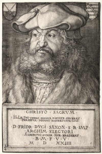 Friedrich der Weise, Kurfürst von Sachsen von Albrecht Dürer