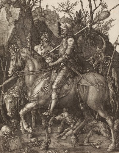 Ritter, Tod und Teufel von Albrecht Dürer