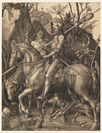 Ritter, Tod und Teufel von Albrecht Dürer
