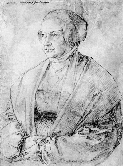 Margarete von Brandenburg-Ansbach, 1525, 1936 von Albrecht Dürer