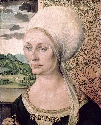Porträt von Elsbeth Tucher, 1499 von Albrecht Dürer