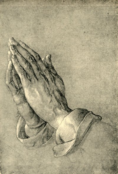Betende Hände, 1508, 1943 von Albrecht Dürer