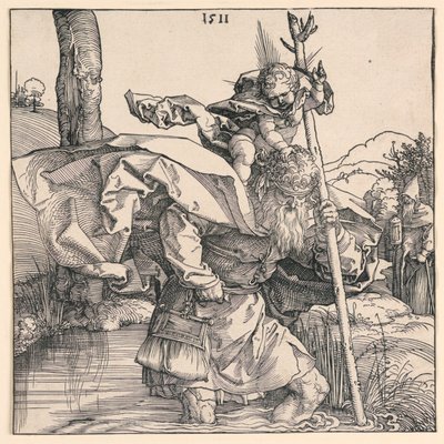 Heiliger Christophorus von Albrecht Dürer