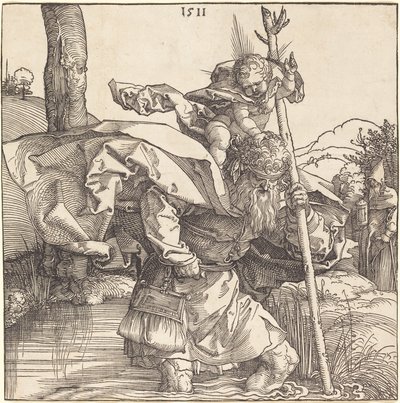 Heiliger Christophorus von Albrecht Dürer