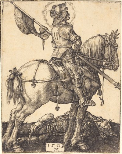 Heiliger Georg zu Pferd von Albrecht Dürer