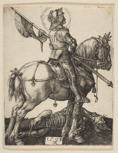 Sankt Georg zu Pferd von Albrecht Dürer