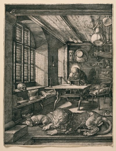 Der heilige Hieronymus in seiner Zelle von Albrecht Dürer