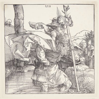 St. Christophorus von Albrecht Dürer