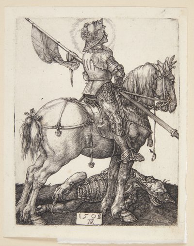 St. Georg zu Pferd von Albrecht Dürer