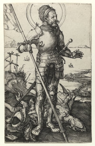 Der Heilige Georg stehend von Albrecht Dürer