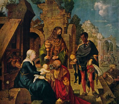 Die Anbetung der Könige, 1504 von Albrecht Dürer