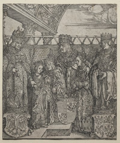 Der Kongress der Fürsten in Wien, 1512-1515 von Albrecht Dürer