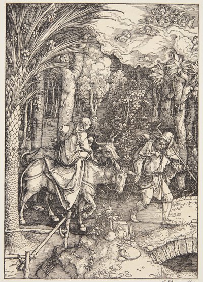 Die Flucht nach Ägypten von Albrecht Dürer