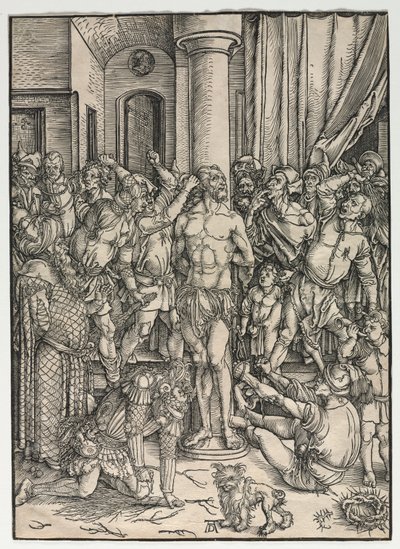 Die Große Passion: Die Geißelung von Albrecht Dürer