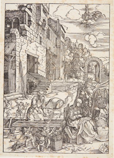 Die Heilige Familie in Ägypten von Albrecht Dürer