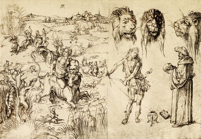 Die Entführung der Europa von Albrecht Dürer