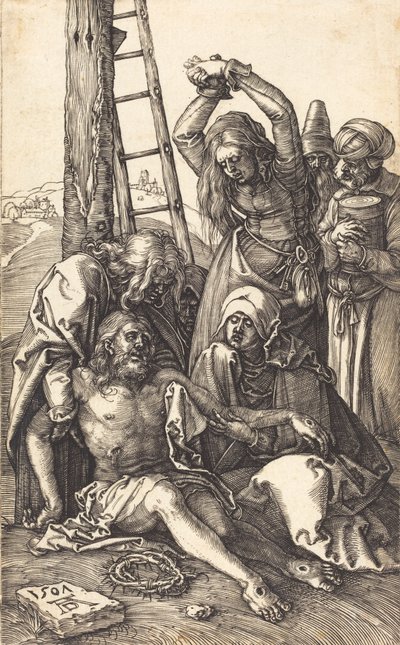 Die Beweinung, 1507 von Albrecht Dürer