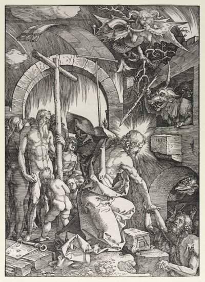Die Große Passion: Christus steigt in die Vorhölle hinab von Albrecht Dürer