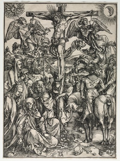 Die Große Passion: Die Kreuzigung, um 1497-1500 von Albrecht Dürer