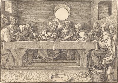 Das letzte Abendmahl von Albrecht Dürer