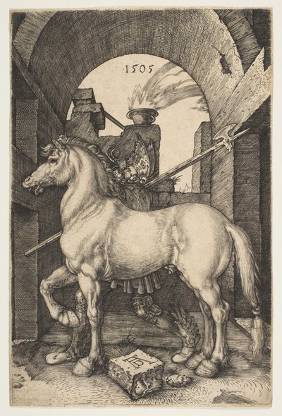 Das kleine Pferd, 1505 von Albrecht Dürer