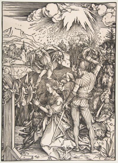 Das Martyrium der Heiligen Katharina von Albrecht Dürer
