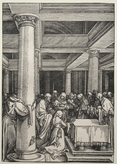 Die Darstellung Christi im Tempel von Albrecht Dürer