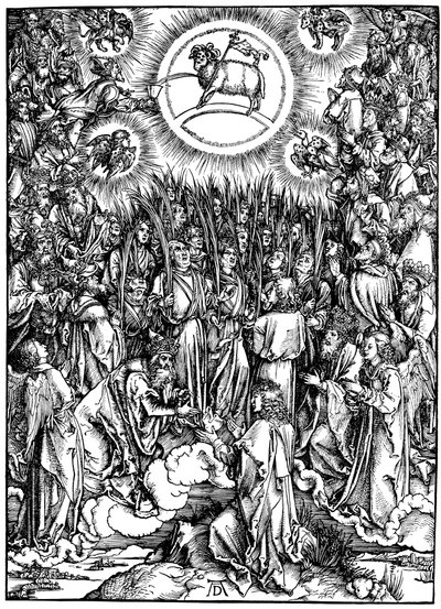 Die Offenbarung des Johannes Apokalypse, ca. 1498 von Albrecht Dürer